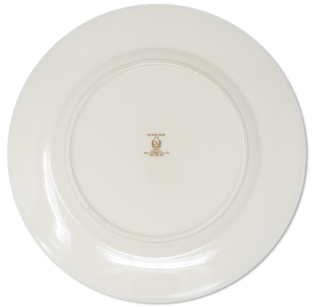 Franklin D. Roosevelt White House Dinner Plate From 1934, in Fine Condition